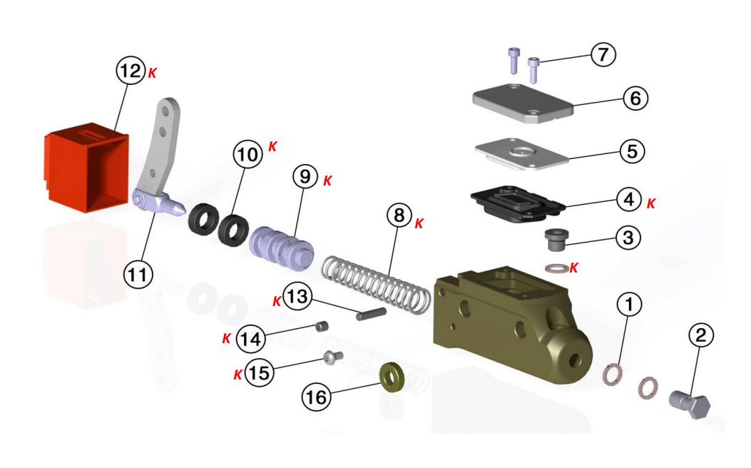 IPK IPK Rempomp revisie set 19MM