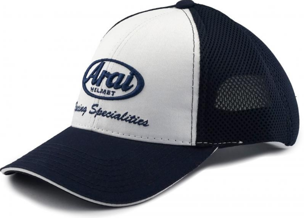 Arai Arai Pet wit / blauw