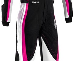 Sparco Sparco kerb advanced overall lady zwart/roze