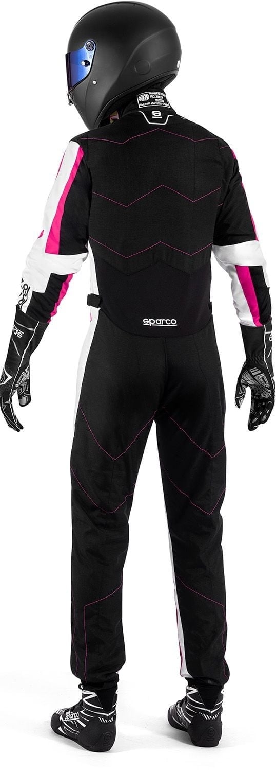 Sparco Sparco kerb advanced overall lady zwart/roze