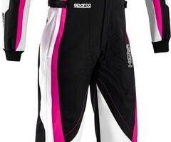 Sparco Sparco kerb advanced overall lady zwart/roze