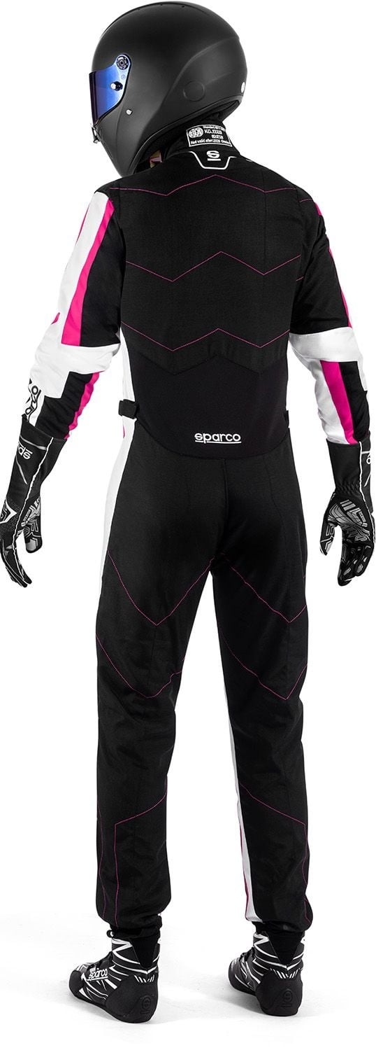 Sparco Sparco kerb advanced overall lady zwart/roze