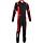 Sparco thunder advanced overall zwart/rood