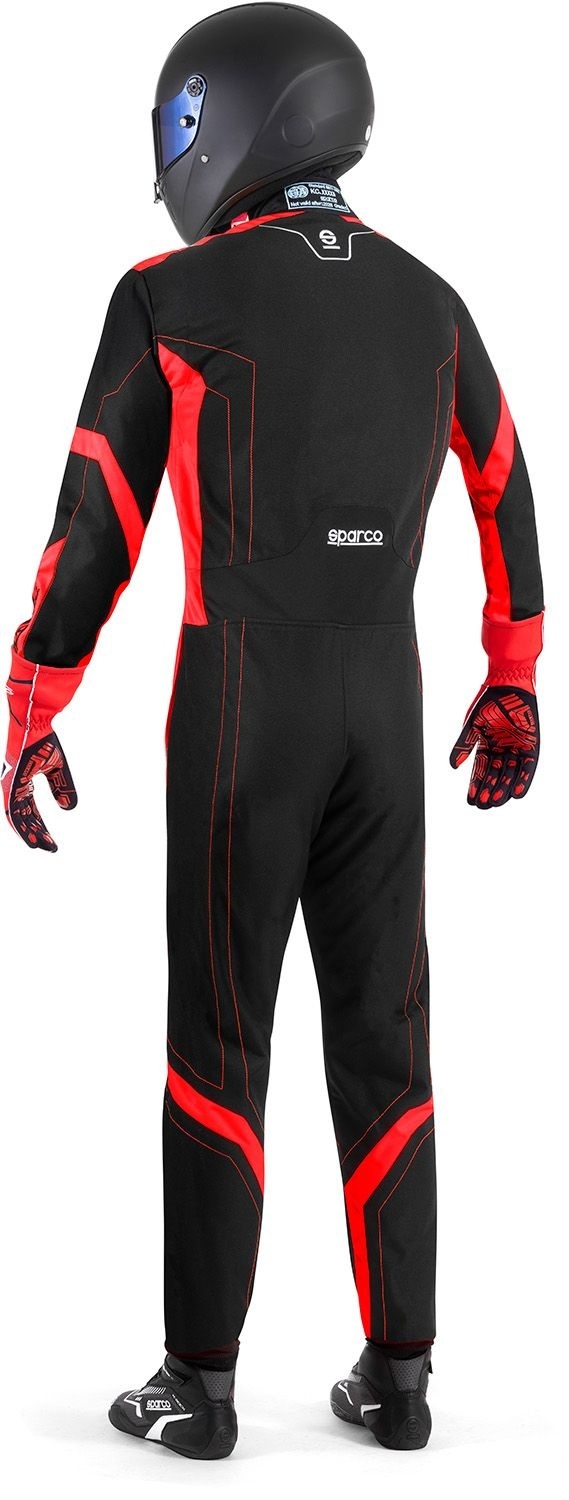 Sparco Sparco thunder advanced overall zwart/rood