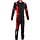 Sparco thunder advanced overall zwart/rood