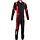 Sparco thunder advanced overall zwart/rood