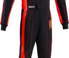 Sparco Sparco thunder advanced overall zwart/rood