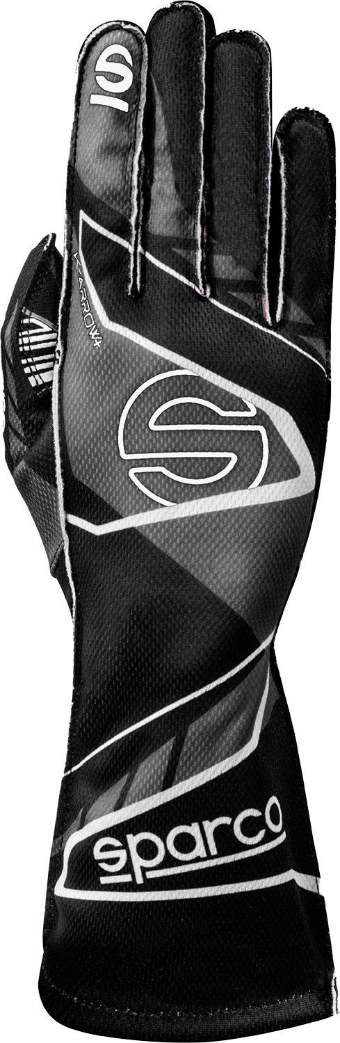 Sparco Sparco K -Arrow+ (FIA 8877-2022) kart handschoenen Zwart / Grijs