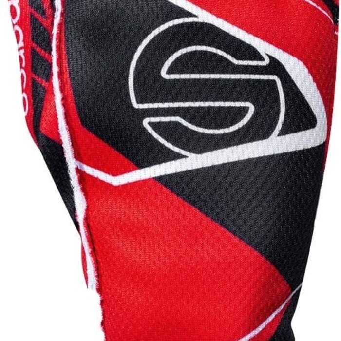 Sparco Sparco K -Arrow+ (FIA 8877-2022) kart handschoenen Rood / Zwart