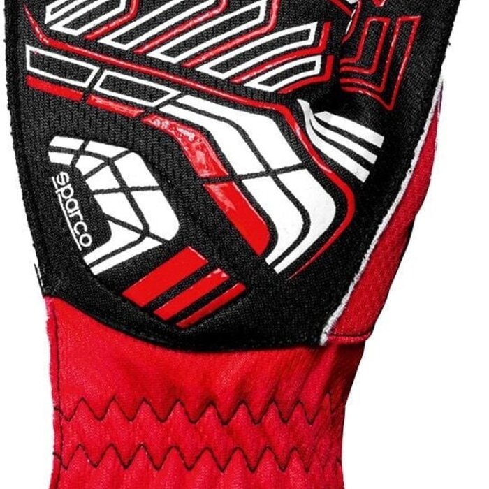 Sparco Sparco K -Arrow+ (FIA 8877-2022) kart handschoenen Rood / Zwart