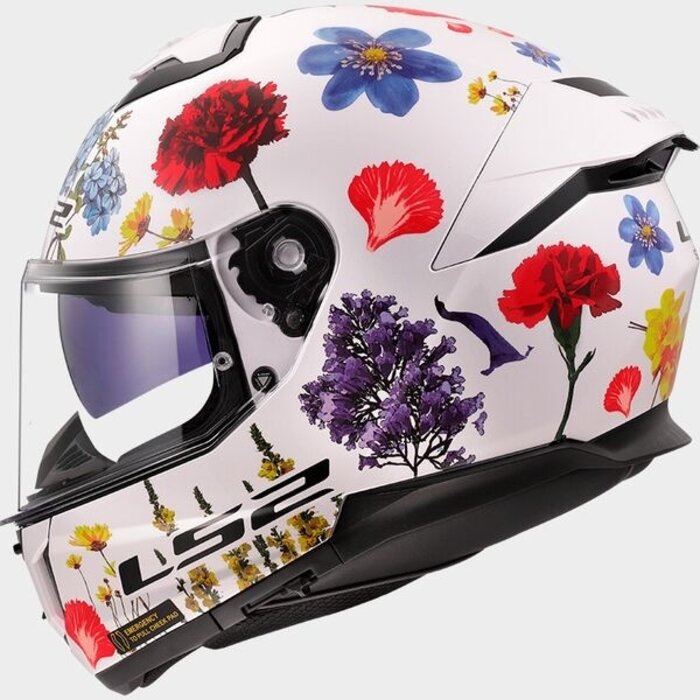 LS2 LS2 FF808 Stream II Flowers wit