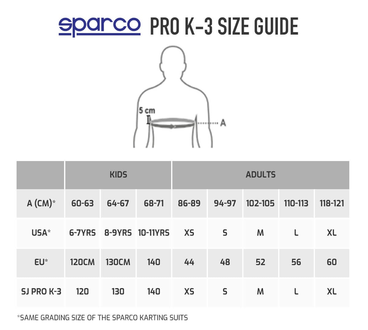 Sparco Sparco SJ Pro K3 body protector