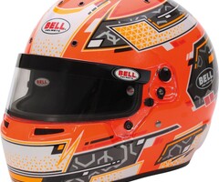 Bell Bell RS7-K  antraciet / oranje (FIA 8878-2024 / snell 2020)