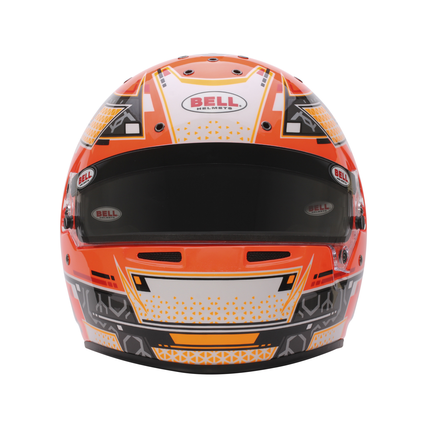 Bell Bell RS7-K antraciet / oranje (FIA 8878-2024 / snell 2020)