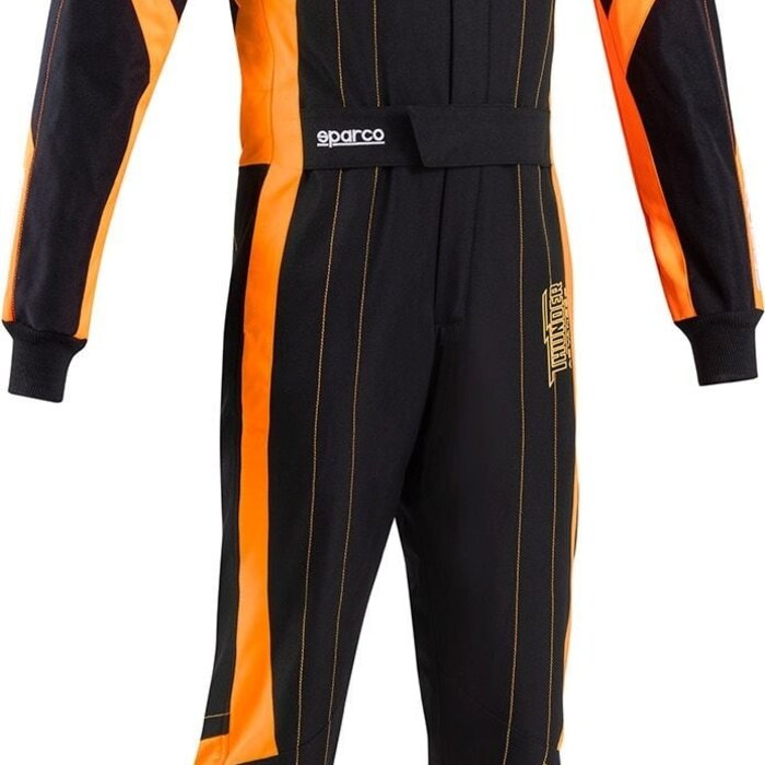 Sparco Sparco thunder advanced overall zwart/oranje