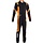 Sparco thunder advanced overall zwart/oranje