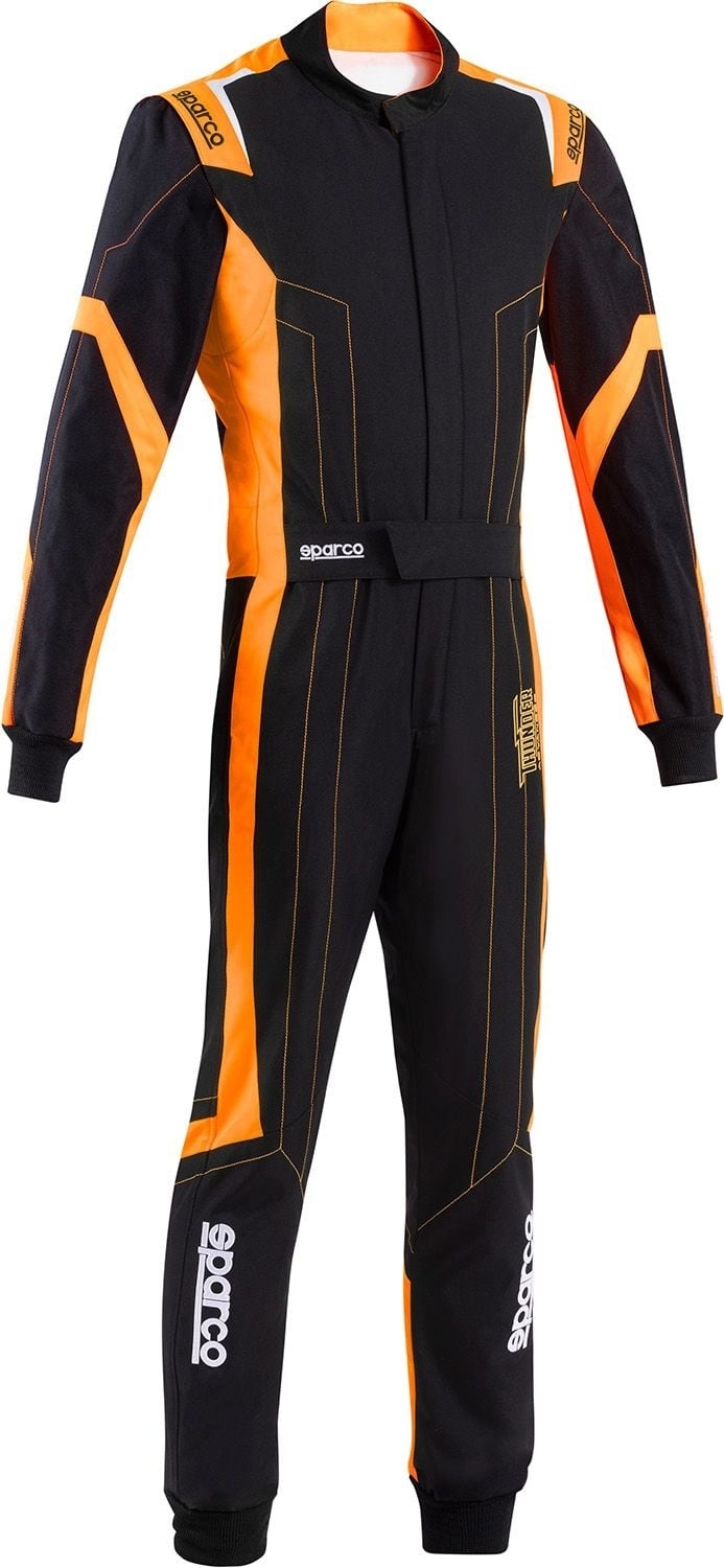 Sparco Sparco thunder advanced overall zwart/oranje