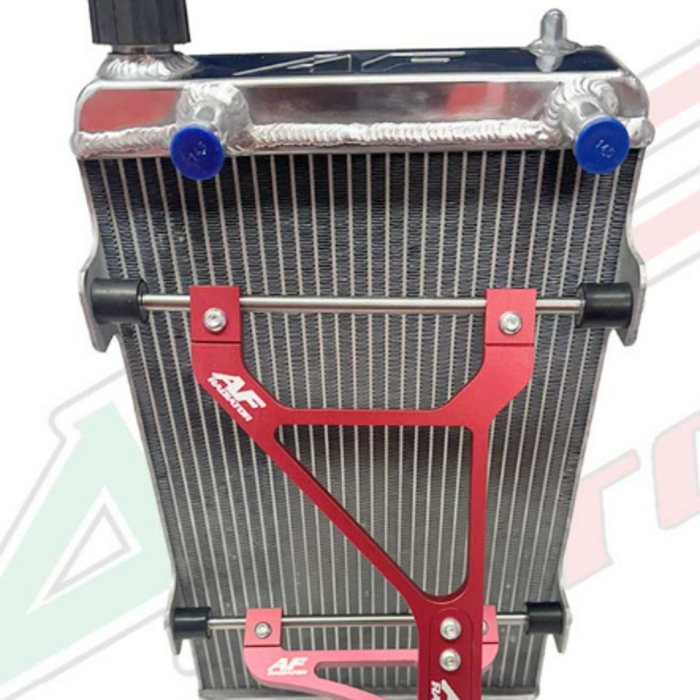 AF Radiator AF Radiateur type H1 430x240x40 Rood inclusief rolscherm