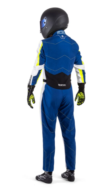 Sparco Sparco kerb advanced overall blauw / geel