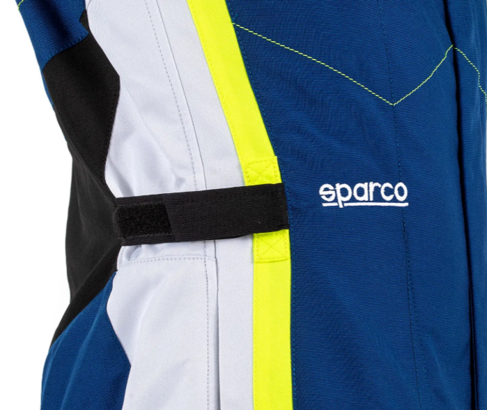 Sparco Sparco kerb advanced overall blauw / geel