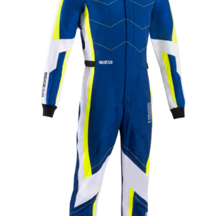Sparco Sparco kerb advanced overall blauw / geel