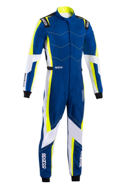 Sparco Sparco kerb advanced overall blauw / geel