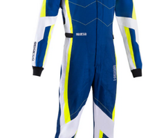 Sparco Sparco kerb advanced overall blauw / geel
