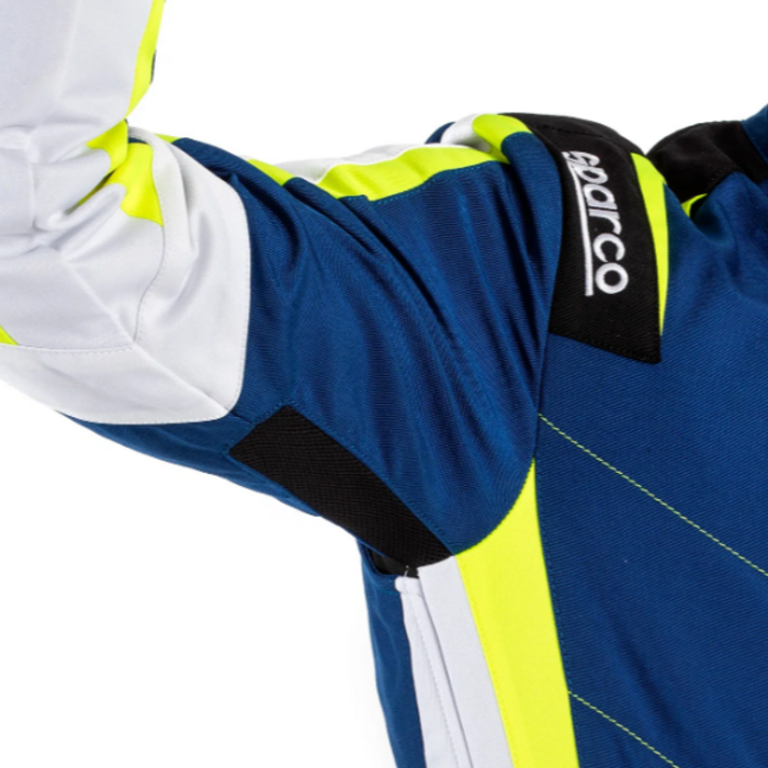 Sparco Sparco kerb advanced overall blauw / geel