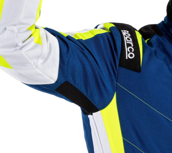 Sparco Sparco kerb advanced overall blauw / geel