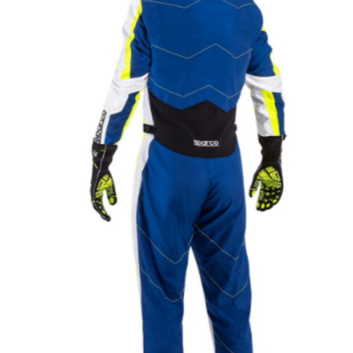 Sparco Sparco kerb advanced overall blauw / geel