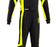 Sparco Sparco thunder advanced overall zwart/ fluor geel