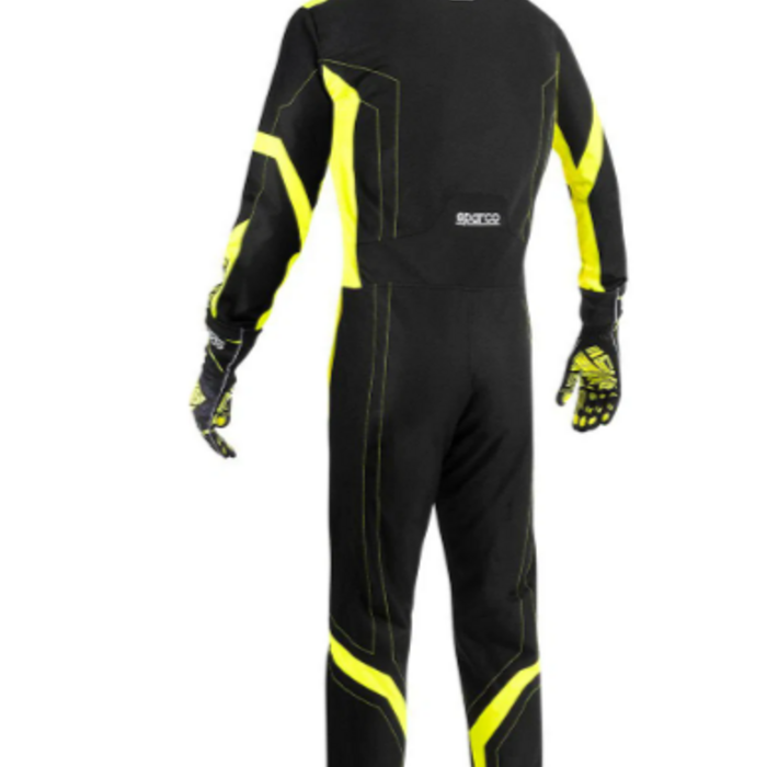 Sparco Sparco thunder advanced overall zwart/ fluor geel