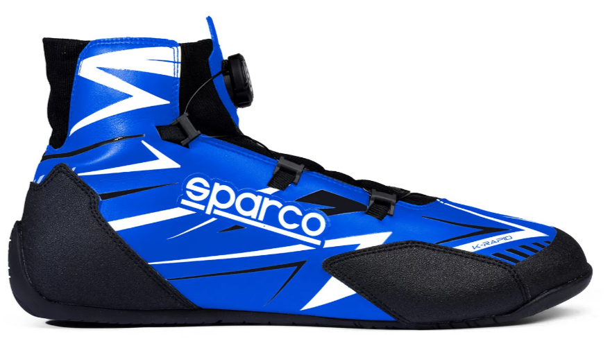 Sparco Sparco K-rapid FIA 8877-2022 (met snelsluiting) blauw / zwart / wit