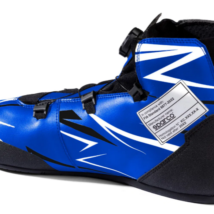 Sparco Sparco K-rapid FIA 8877-2022 (met snelsluiting) blauw / zwart / wit