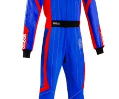 Sparco Sparco thunder advanced overall blauw / rood