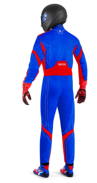 Sparco Sparco thunder advanced overall blauw / rood