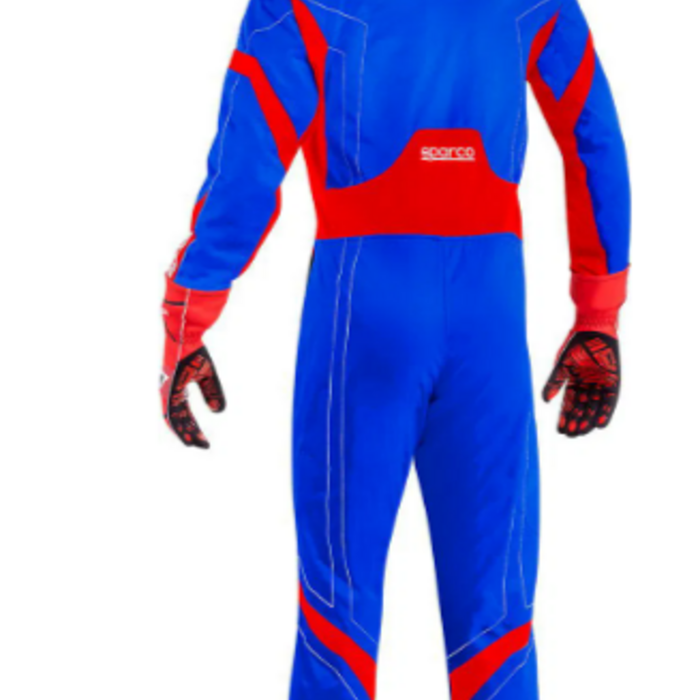 Sparco Sparco thunder advanced overall blauw / rood