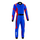 Sparco thunder advanced overall blauw / rood