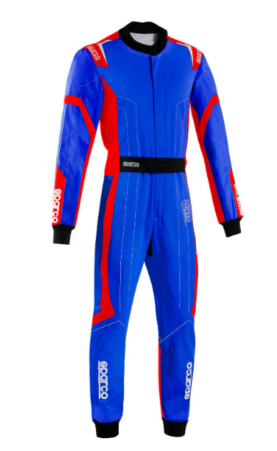 Sparco Sparco thunder advanced overall blauw / rood