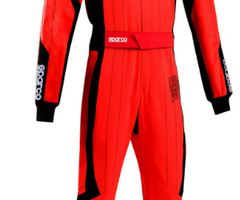 Sparco Sparco thunder advanced overall rood / zwart