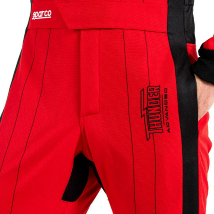 Sparco Sparco thunder advanced overall rood / zwart
