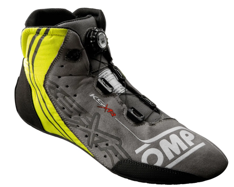 OMP OMP schoenen KS-XR FIA 8877-2022 antraciet / fluor geel