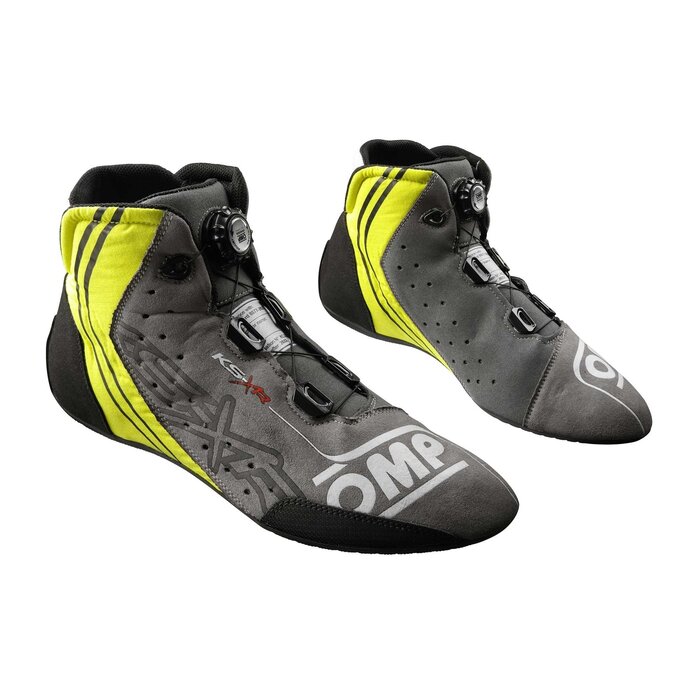 OMP OMP schoenen KS-XR FIA 8877-2022 antraciet / fluor geel