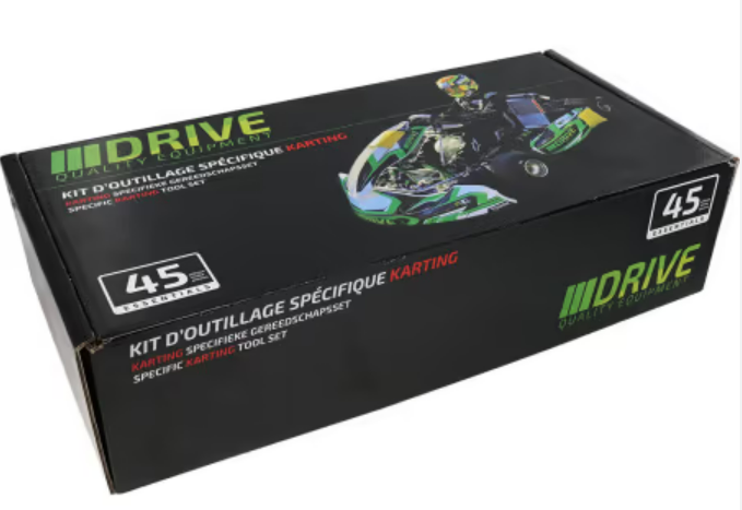 Drive Karting gereedschap set 45- delig