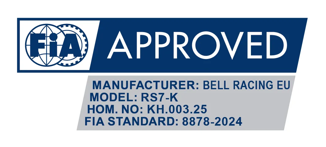 Bell Bell RS7-K antraciet / stamina (FIA 8878-2024 / snell 2020)