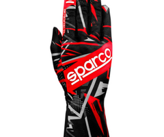 Sparco Sparco K-rookie kart handschoenen zwart / rood
