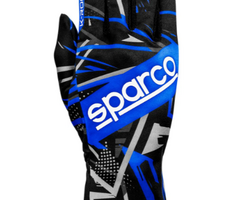 Sparco Sparco K-rookie kart handschoenen zwart / blauw