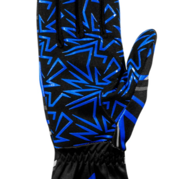 Sparco Sparco K-rookie kart handschoenen zwart / blauw