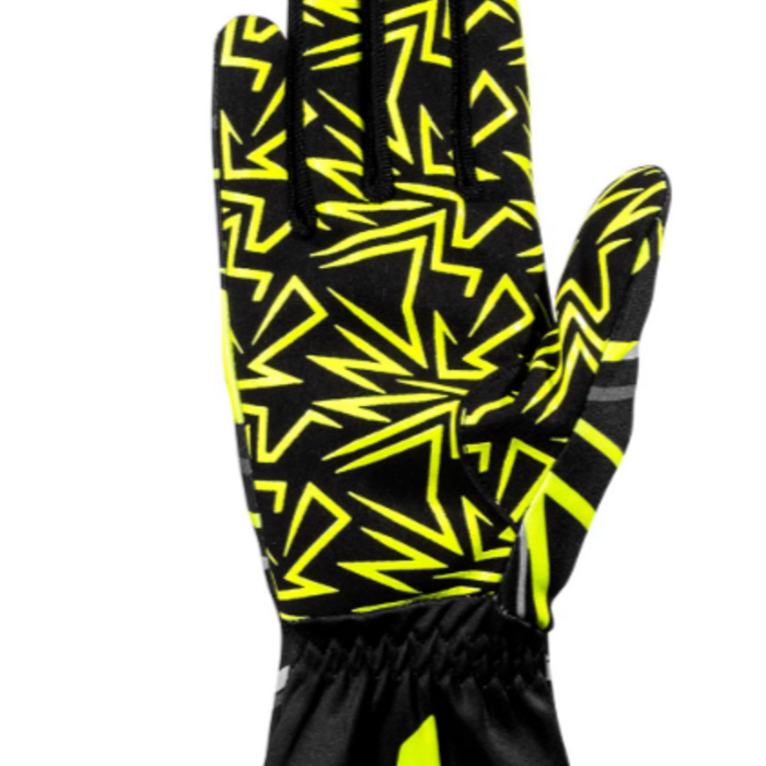 Sparco Sparco K-rookie kart handschoenen zwart / geel