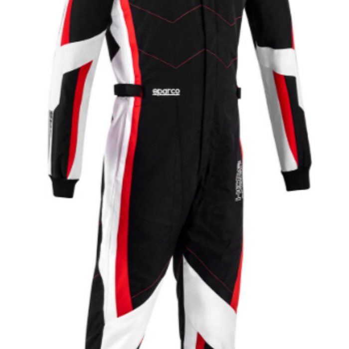 Sparco Sparco kerb advanced overall zwart / rood